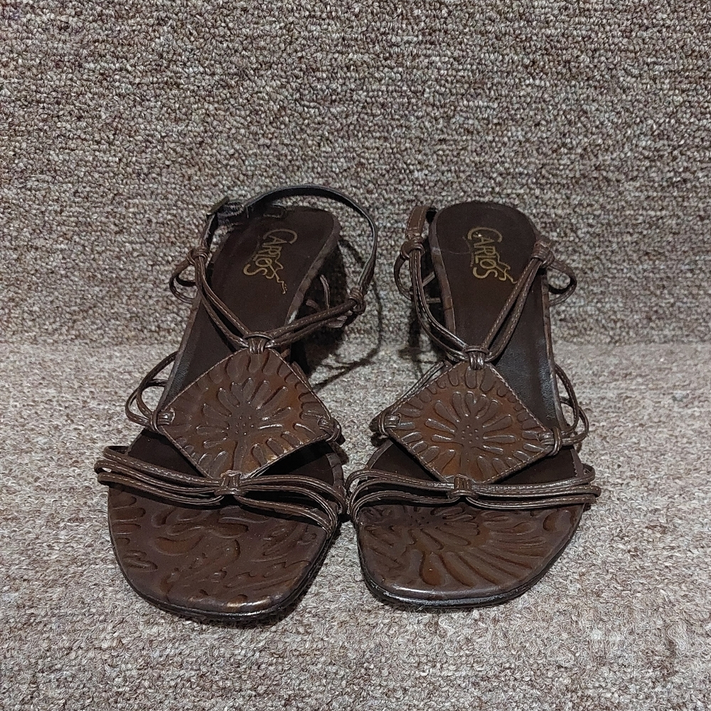 Brown Carlos Santana Mambo size 8M